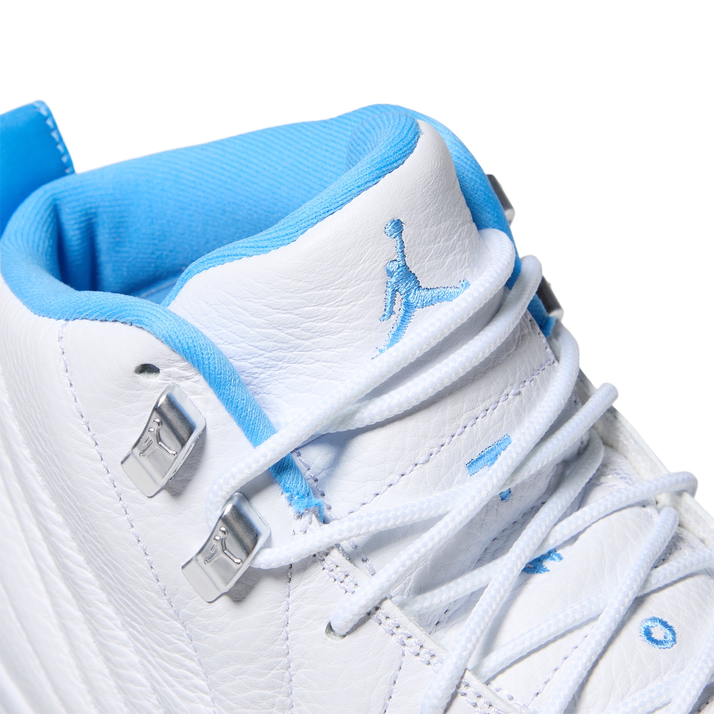Air Jordan 12 Retro (White/University Blue/Metallic)