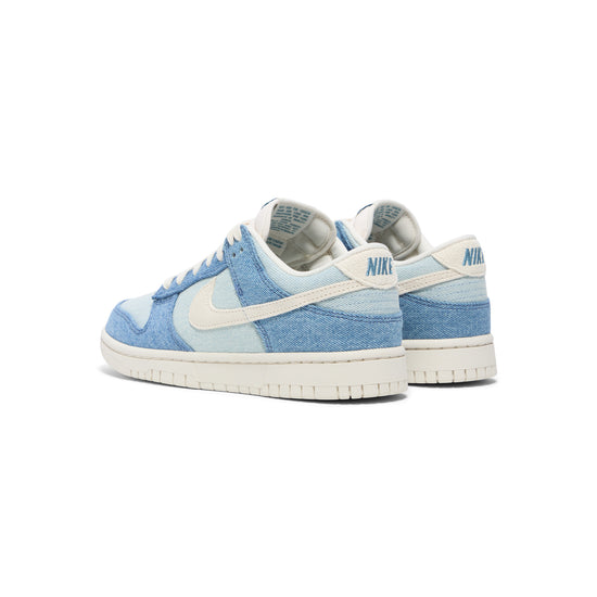 Nike Womens Dunk Low Denim (Smokey Blue/Pale Ivory/Denim Turq/Ochre)