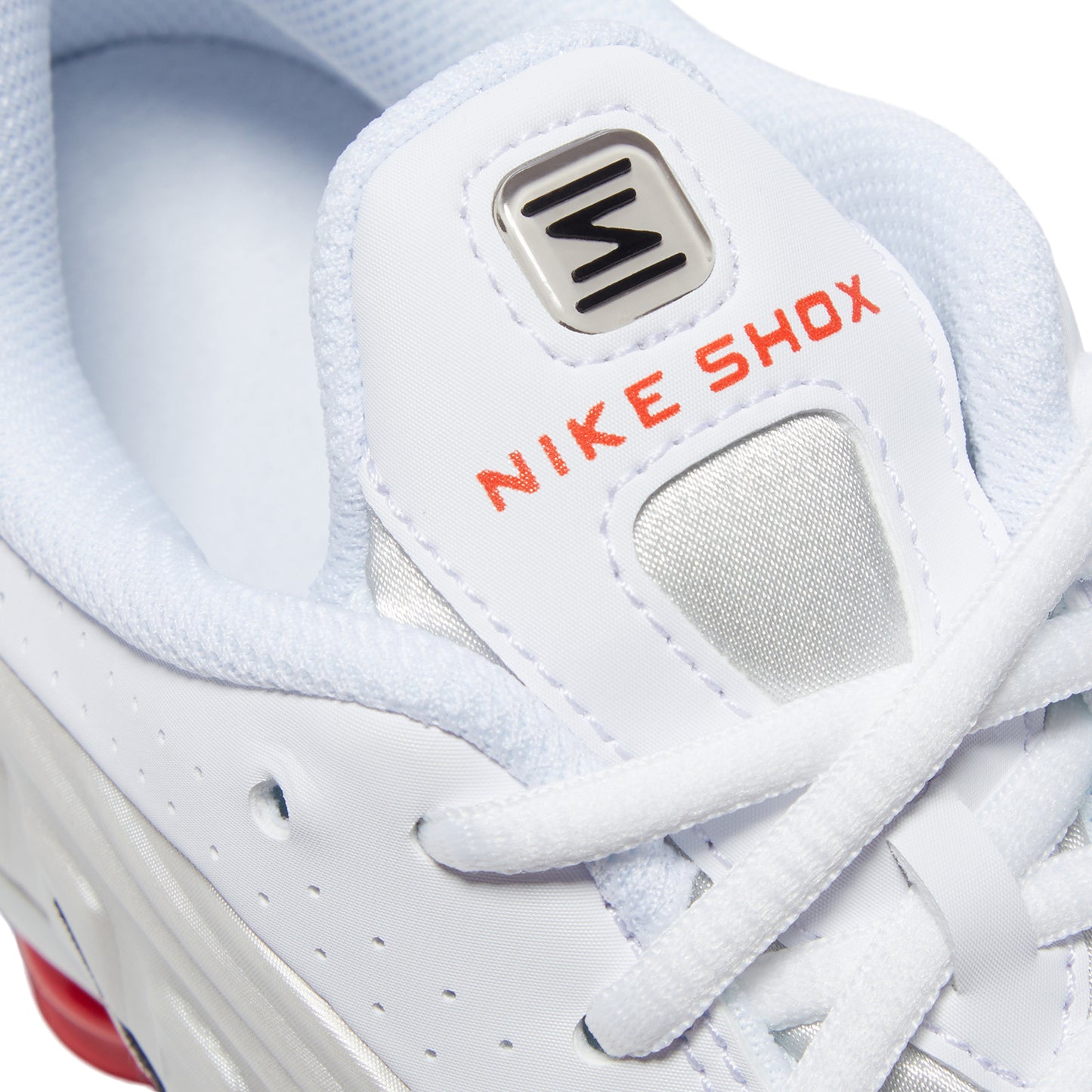 Nike Kids Shox R4 (White/Phantom/Picante Red)