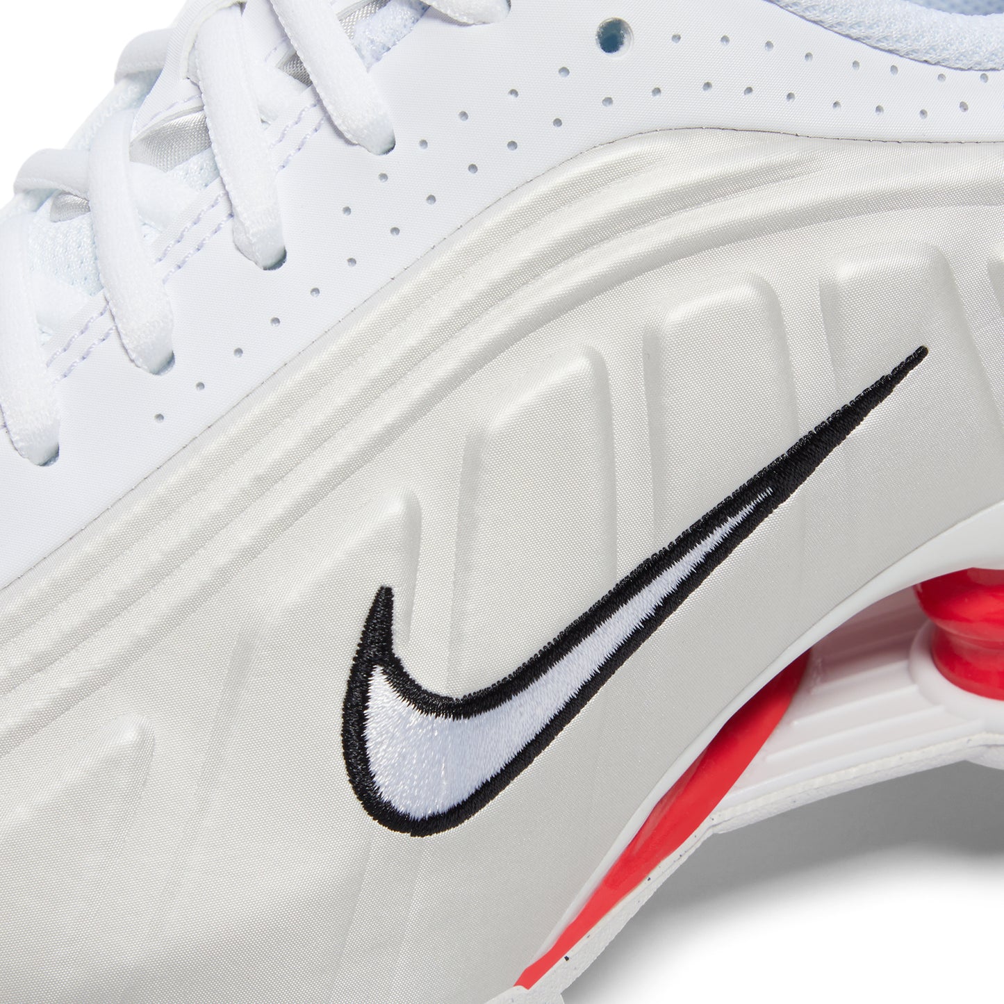 Nike Kids Shox R4 (White/Phantom/Picante Red)