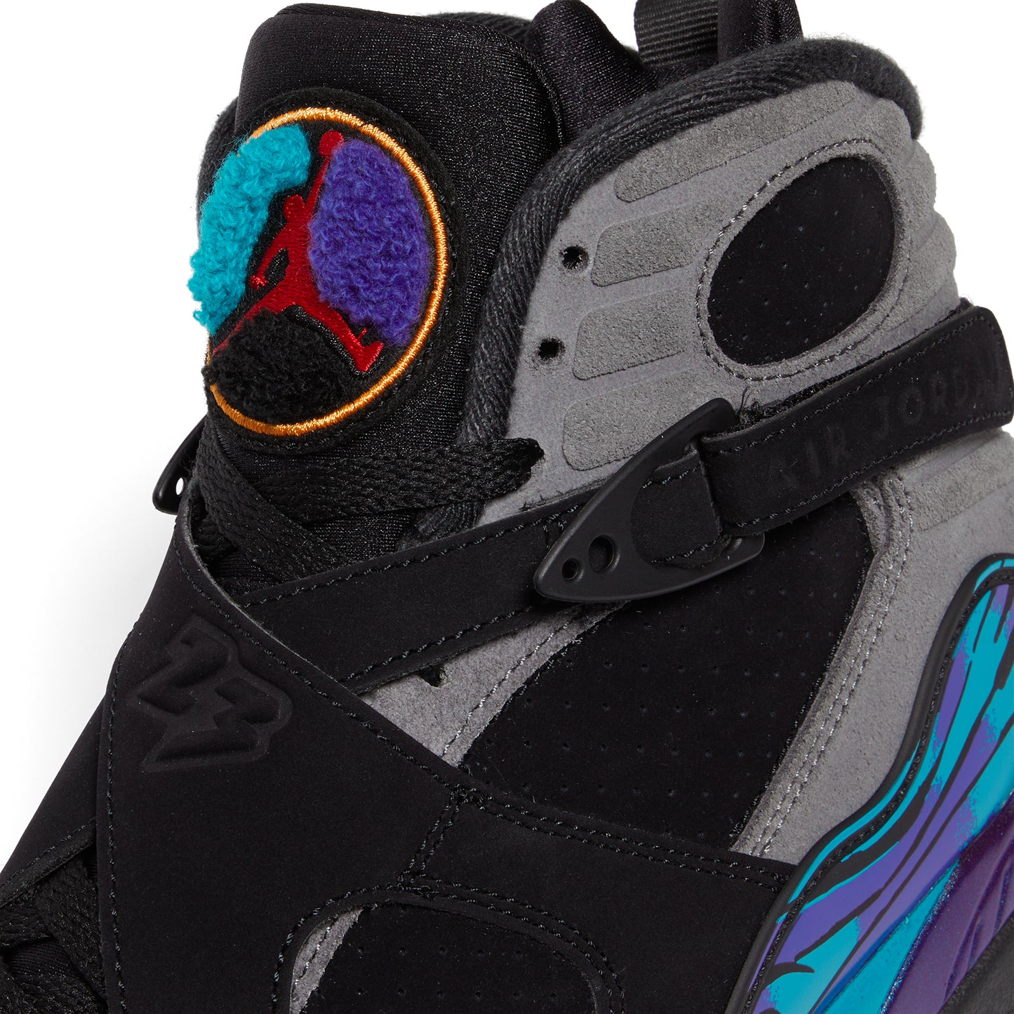 Air Jordan 8 Retro (Black/Multi Color)