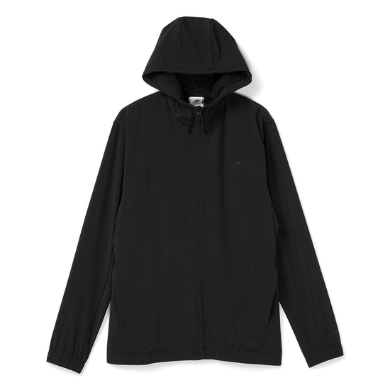 New Balance Numeric Woven Full Zip Jacket (Black)