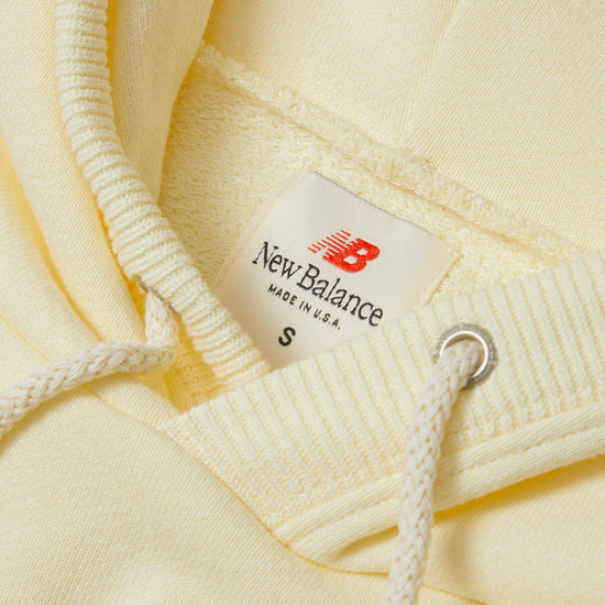 New Balance Womens Made in USA Hoodie (Yellow)