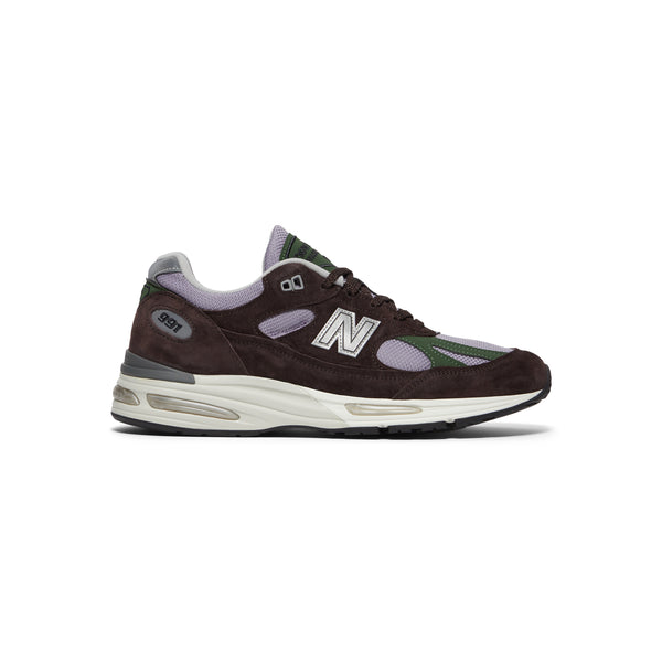 New Balance Made in UK 991V2 (Licorice/Lavender Grey) – CNCPTS