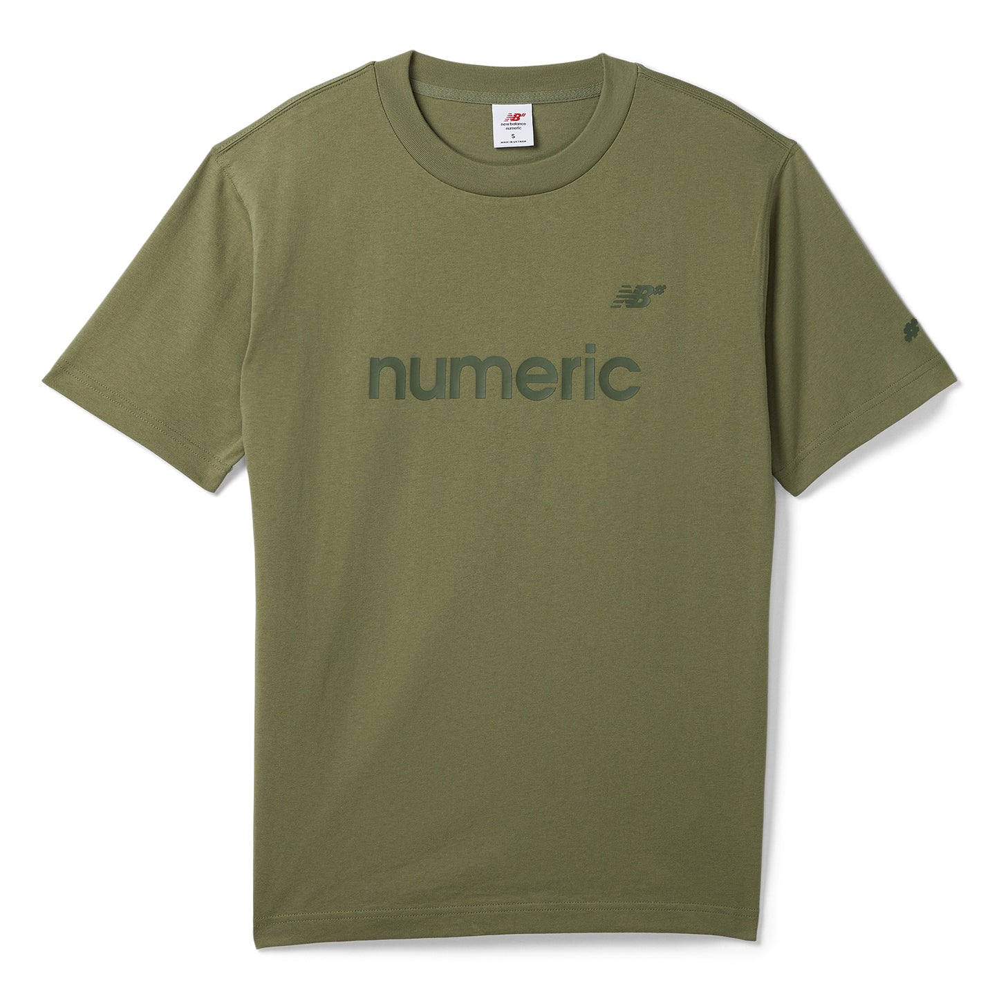 New Balance Numeric Cotton T-Shirt (Dark Olivine)