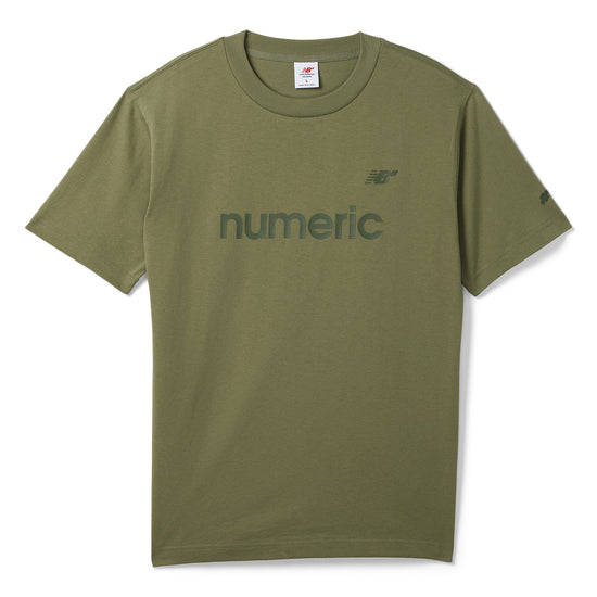New Balance Numeric Cotton T-Shirt (Dark Olivine)