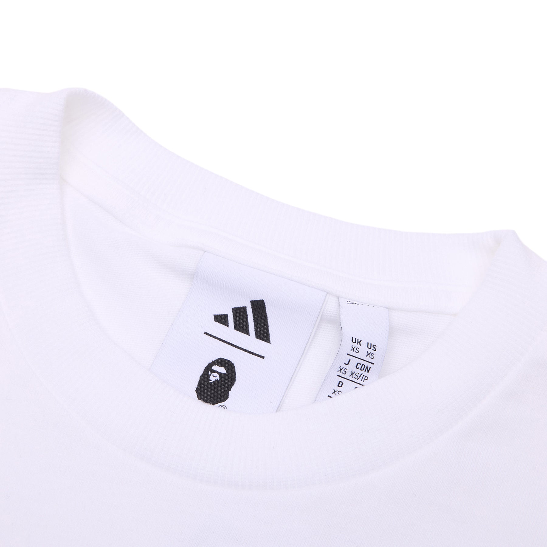 adidas BAPE Milo T-Shirt (White)
