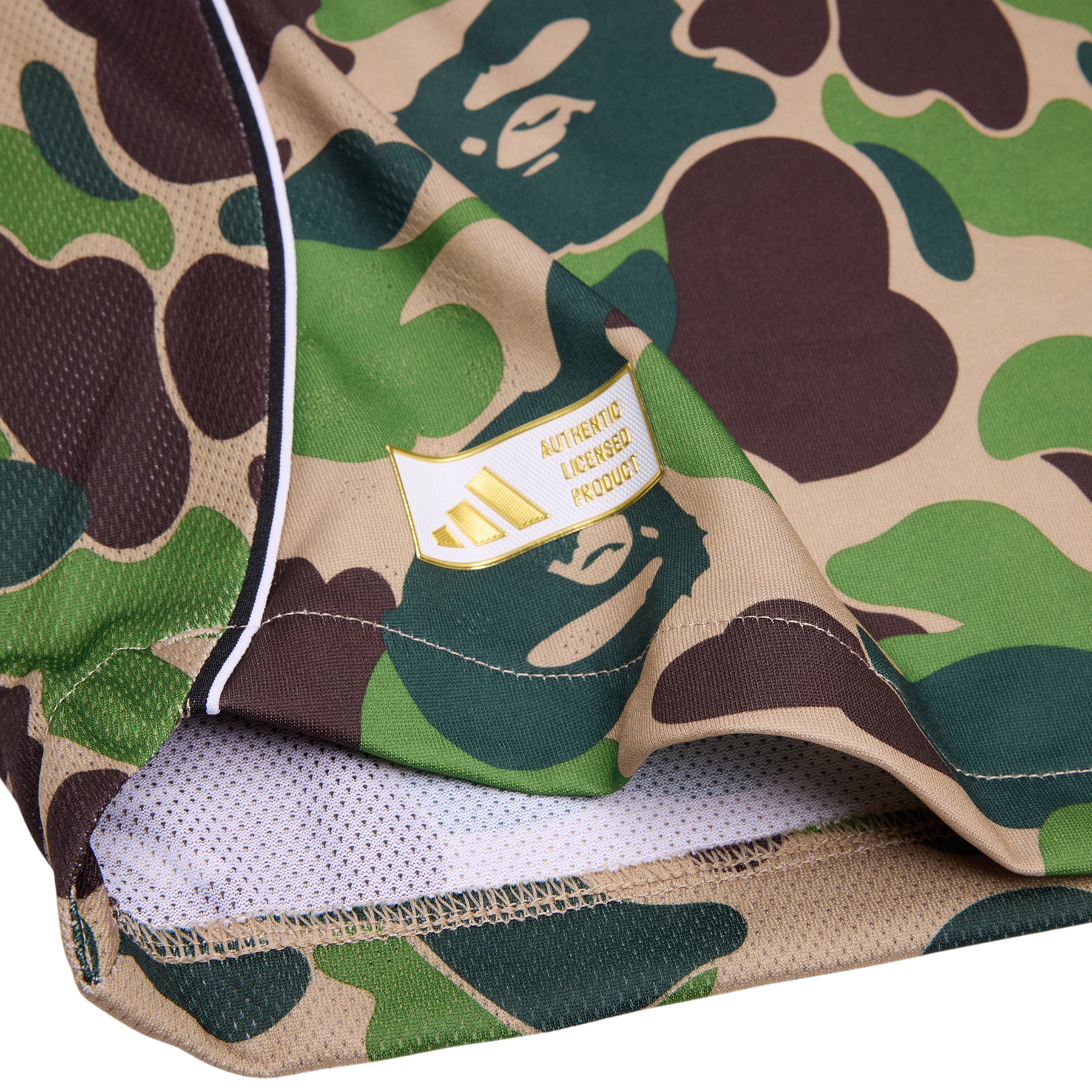 adidas BAPE Soccer Jersey (Crew Green) – CNCPTS