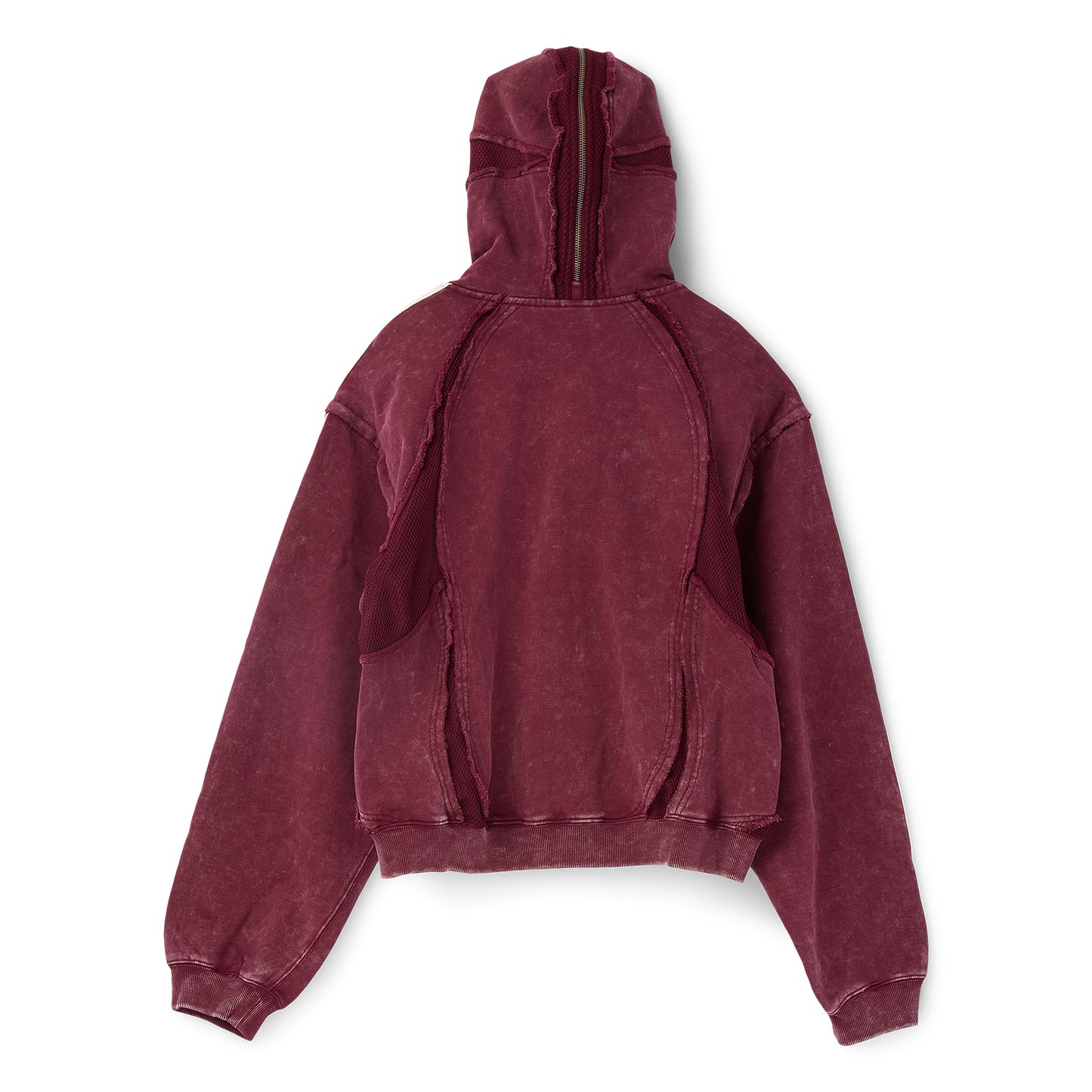 adidas x Thug Club Teamgeist Hooded Zip Up (Maroon)