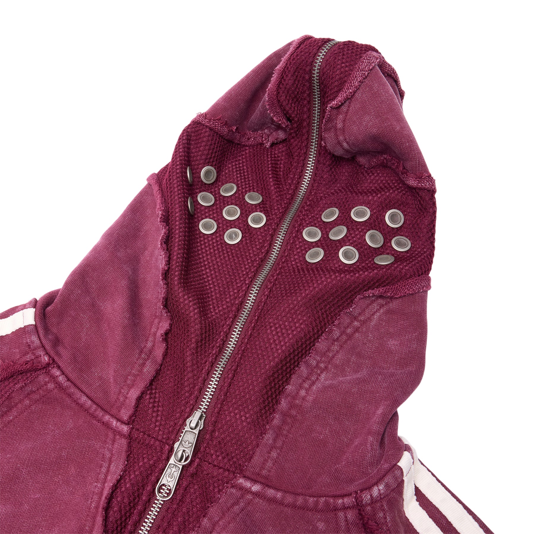 adidas x Thug Club Teamgeist Hooded Zip Up (Maroon) – CNCPTS