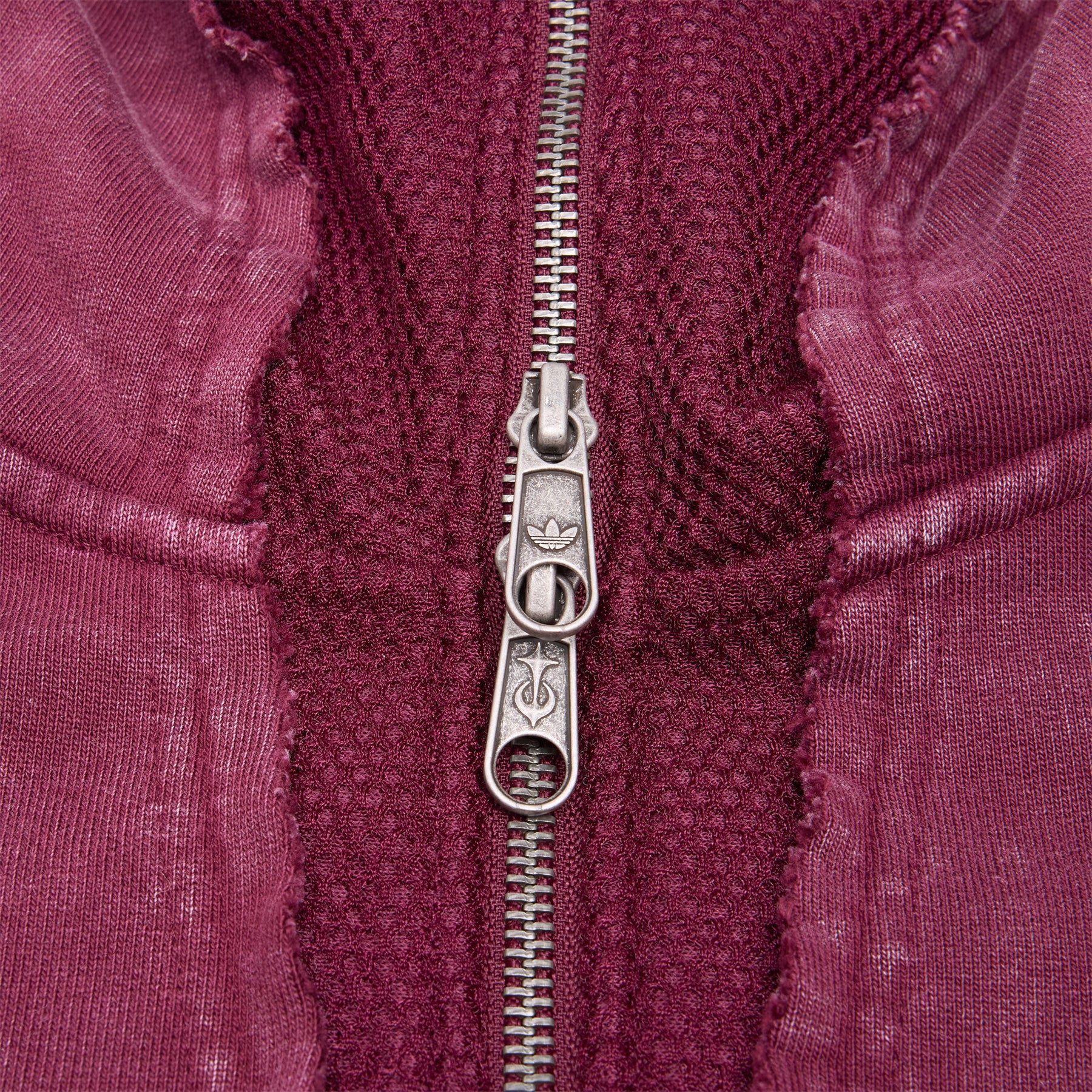 adidas x Thug Club Teamgeist Hooded Zip Up (Maroon) – CNCPTS