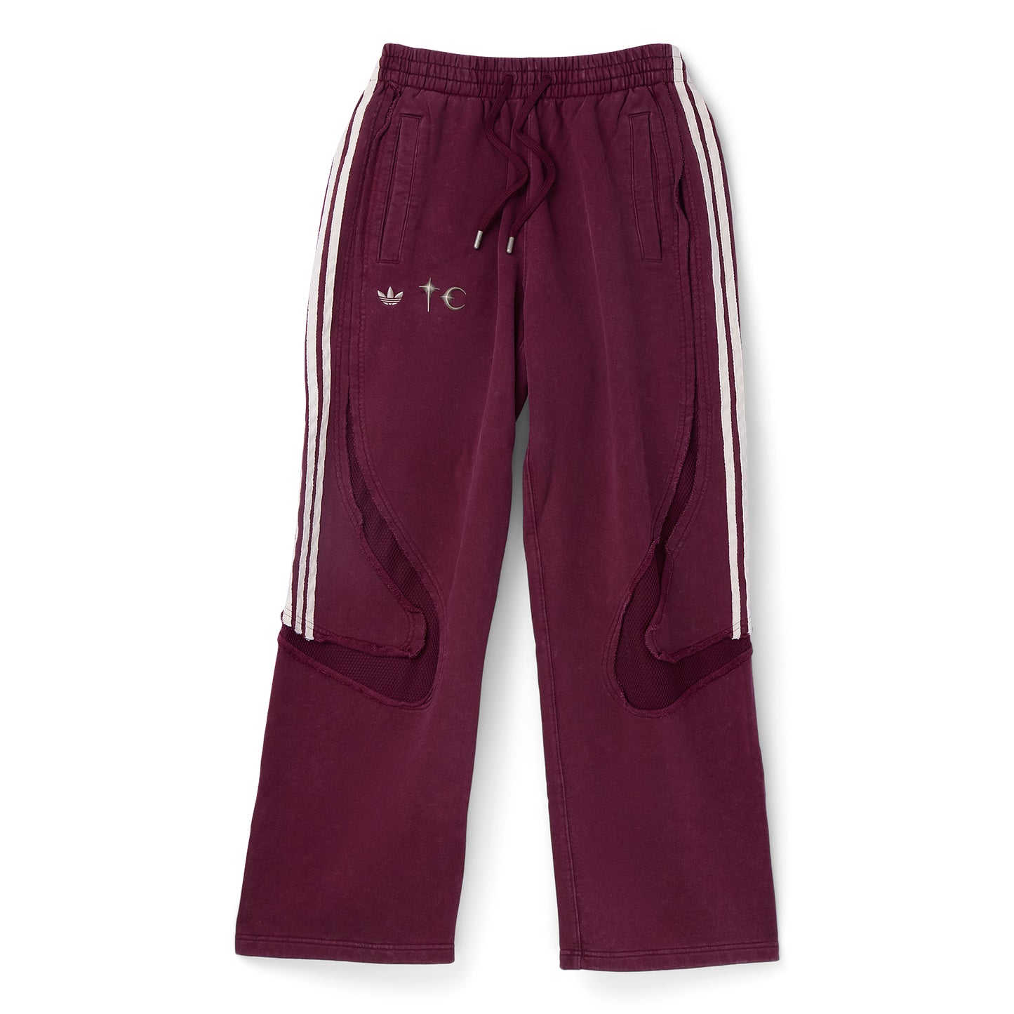 adidas x Thug Club Teamgeist Sweatpants (Maroon)