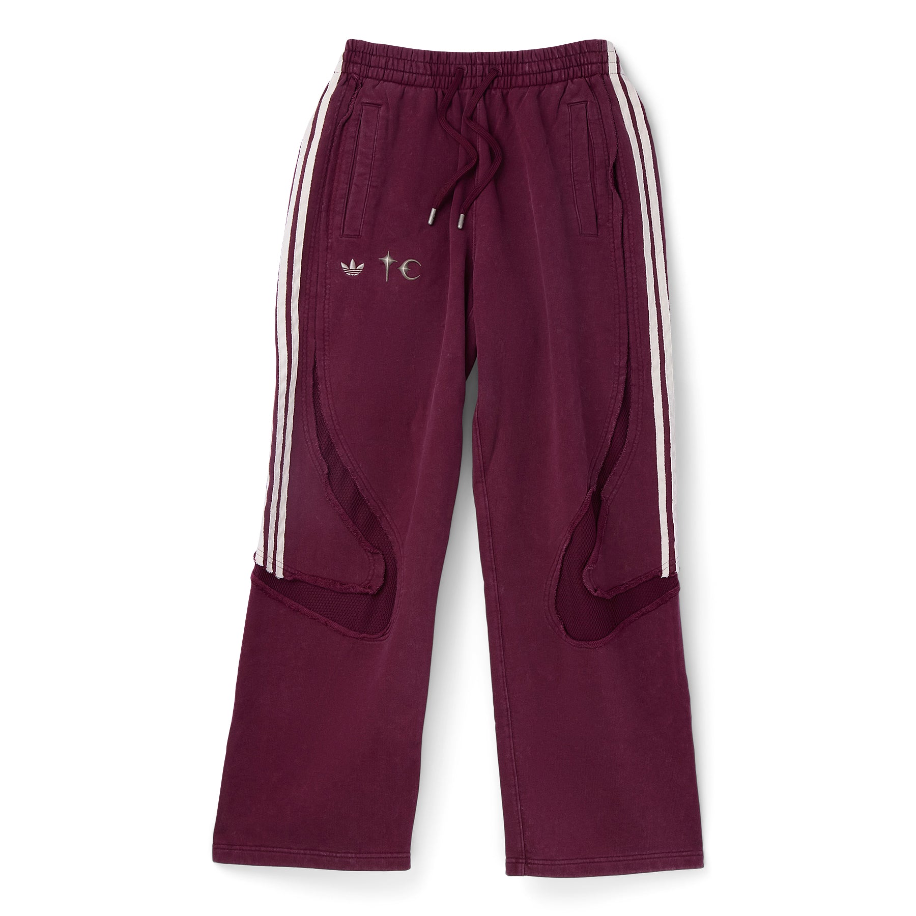 adidas x Thug Club Teamgeist Sweatpants (Maroon)