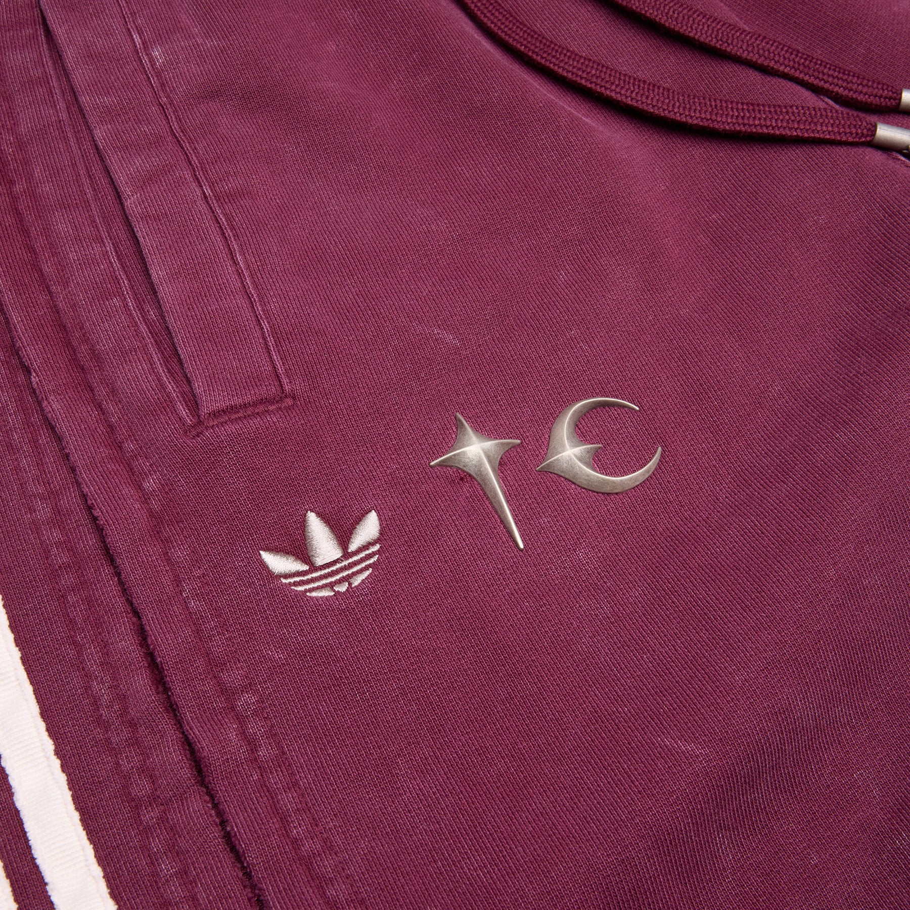 adidas x Thug Club Teamgeist Sweatpants (Maroon)