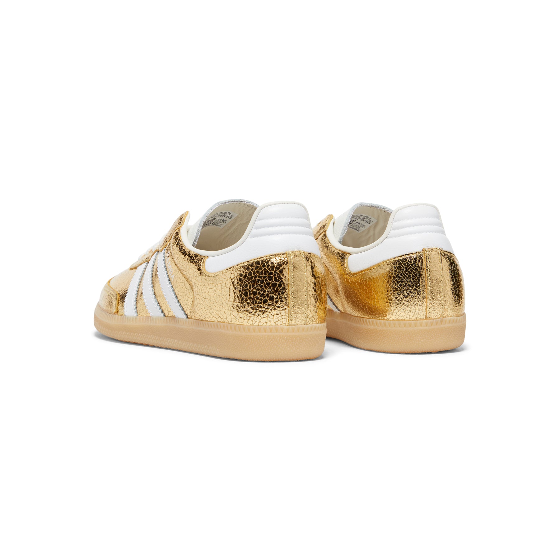 adidas Womens Samba OG (Gold Metallic/White)