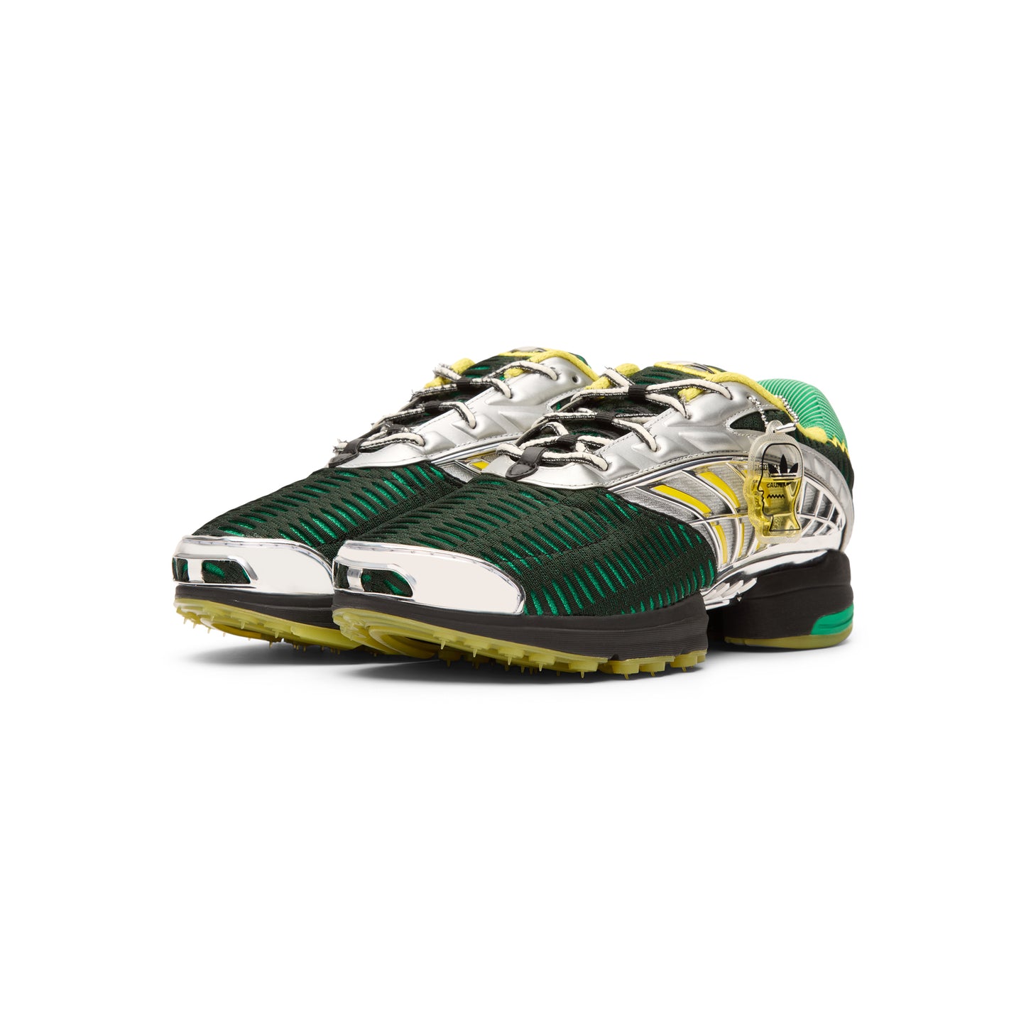 adidas x Brain Dead Climacool 2 (Core Black/Yellow/Silver Metallic)