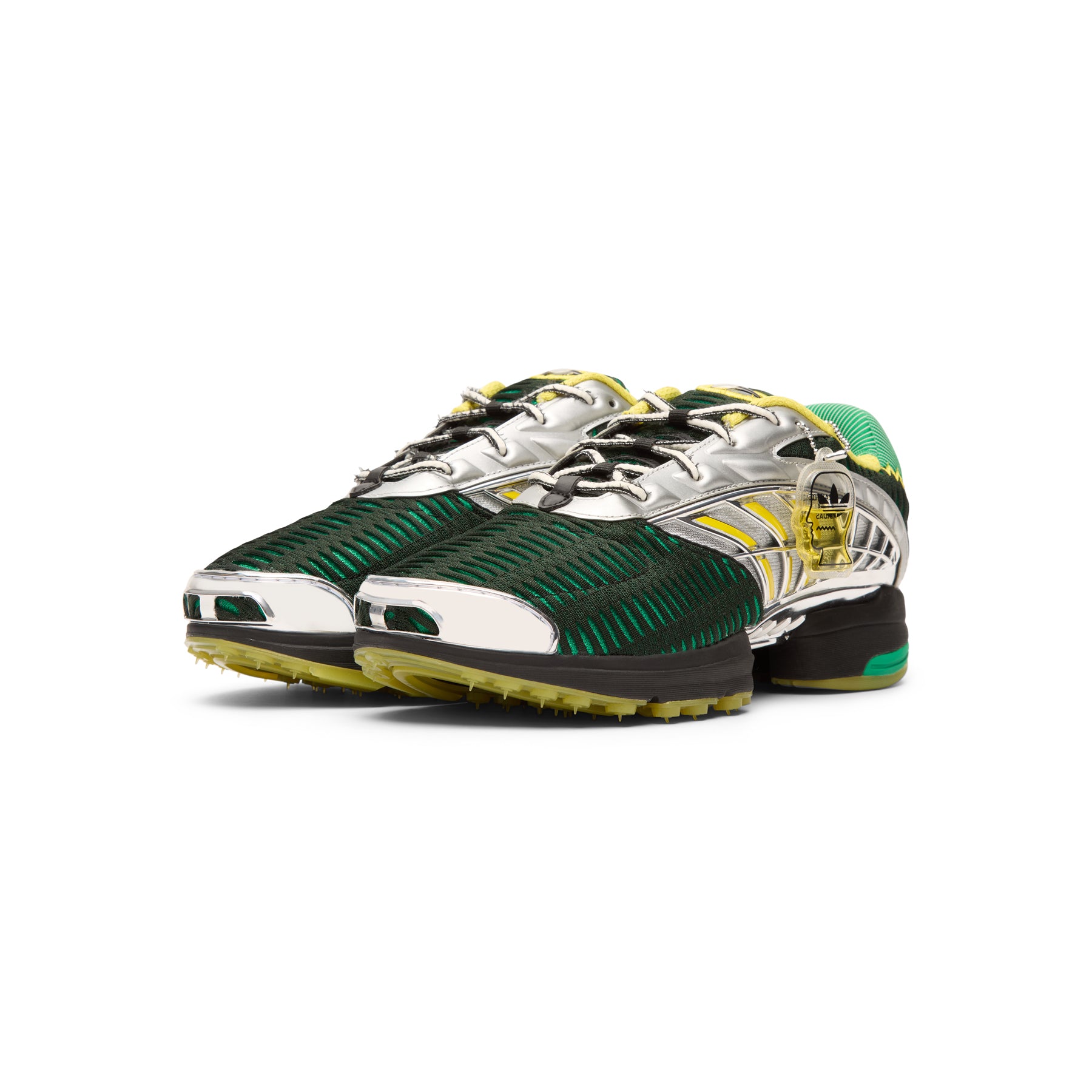 adidas x Brain Dead Climacool 2 (Core Black/Yellow/Silver Metallic)