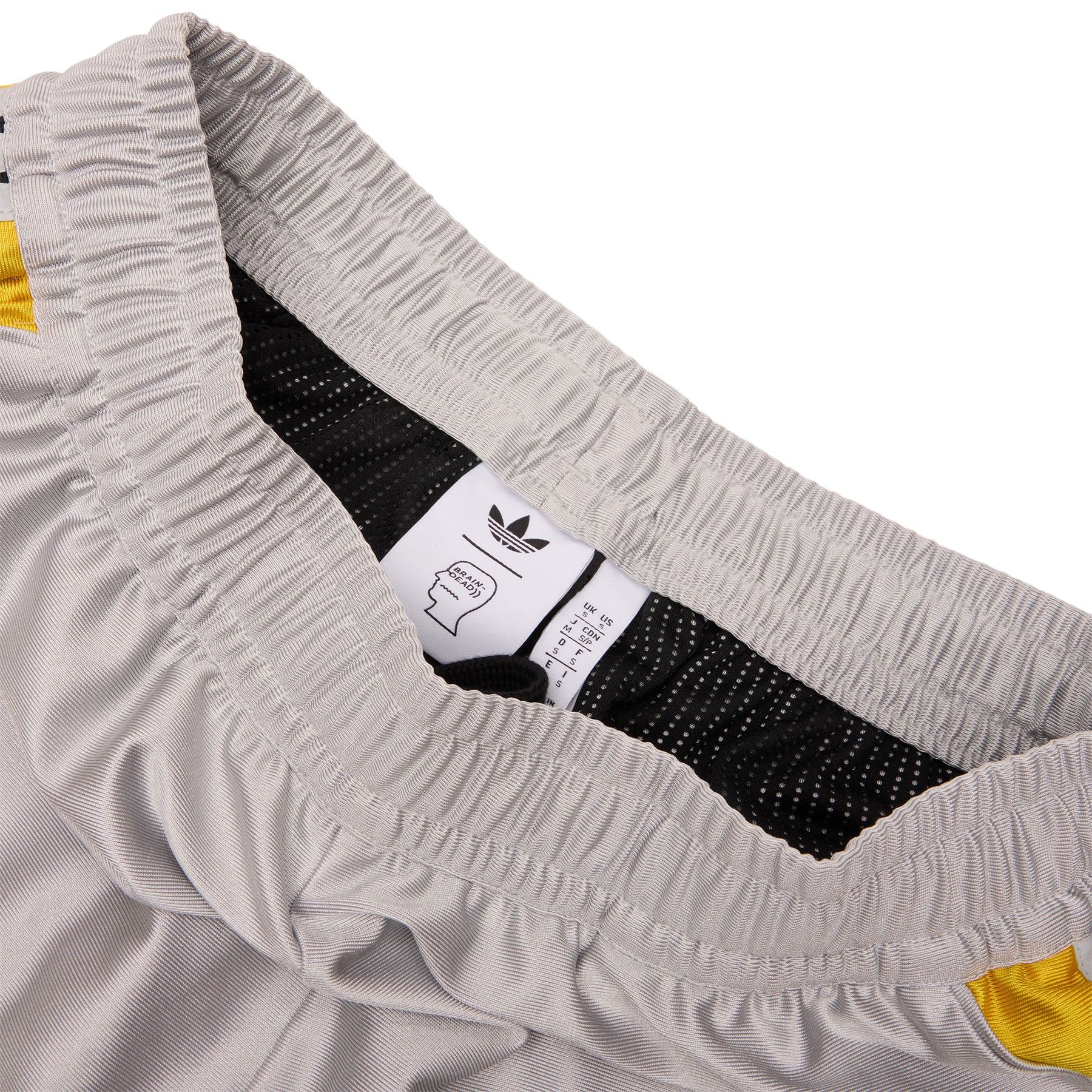 adidas x Brain Dead Soccer Short (Silver Metallic)