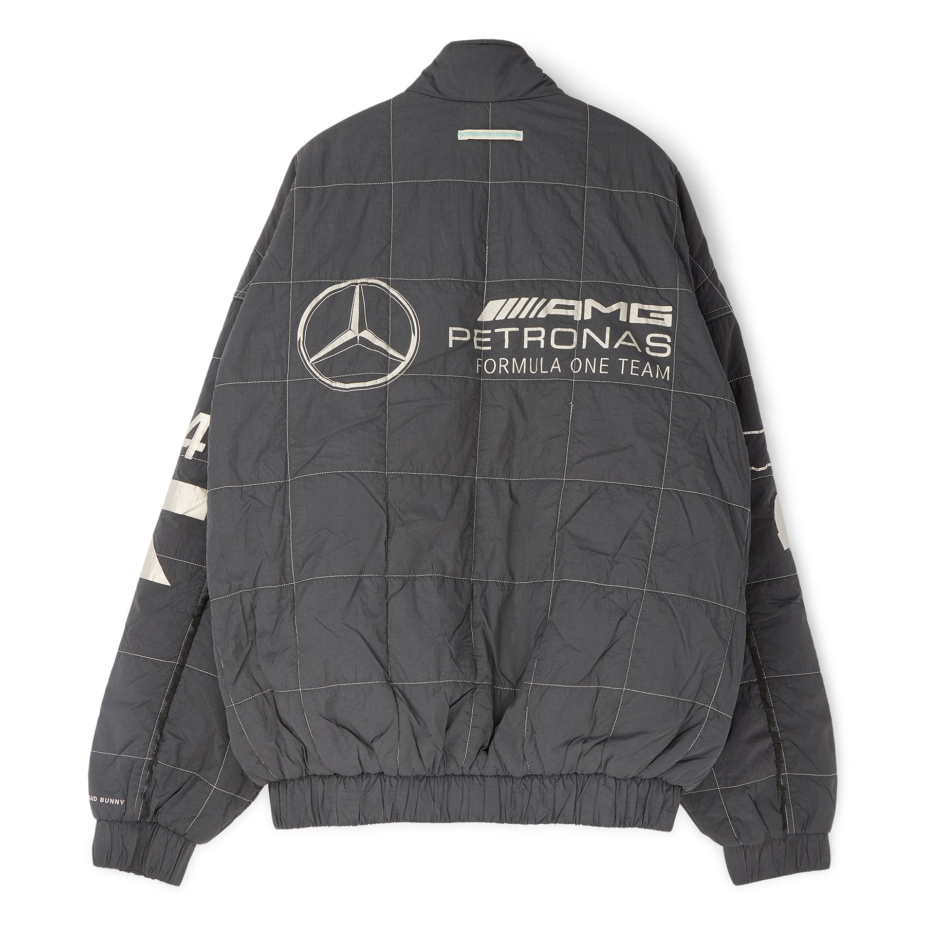 adidas x Bad Bunny F1 Racing Jacket (Dark Solid Grey)