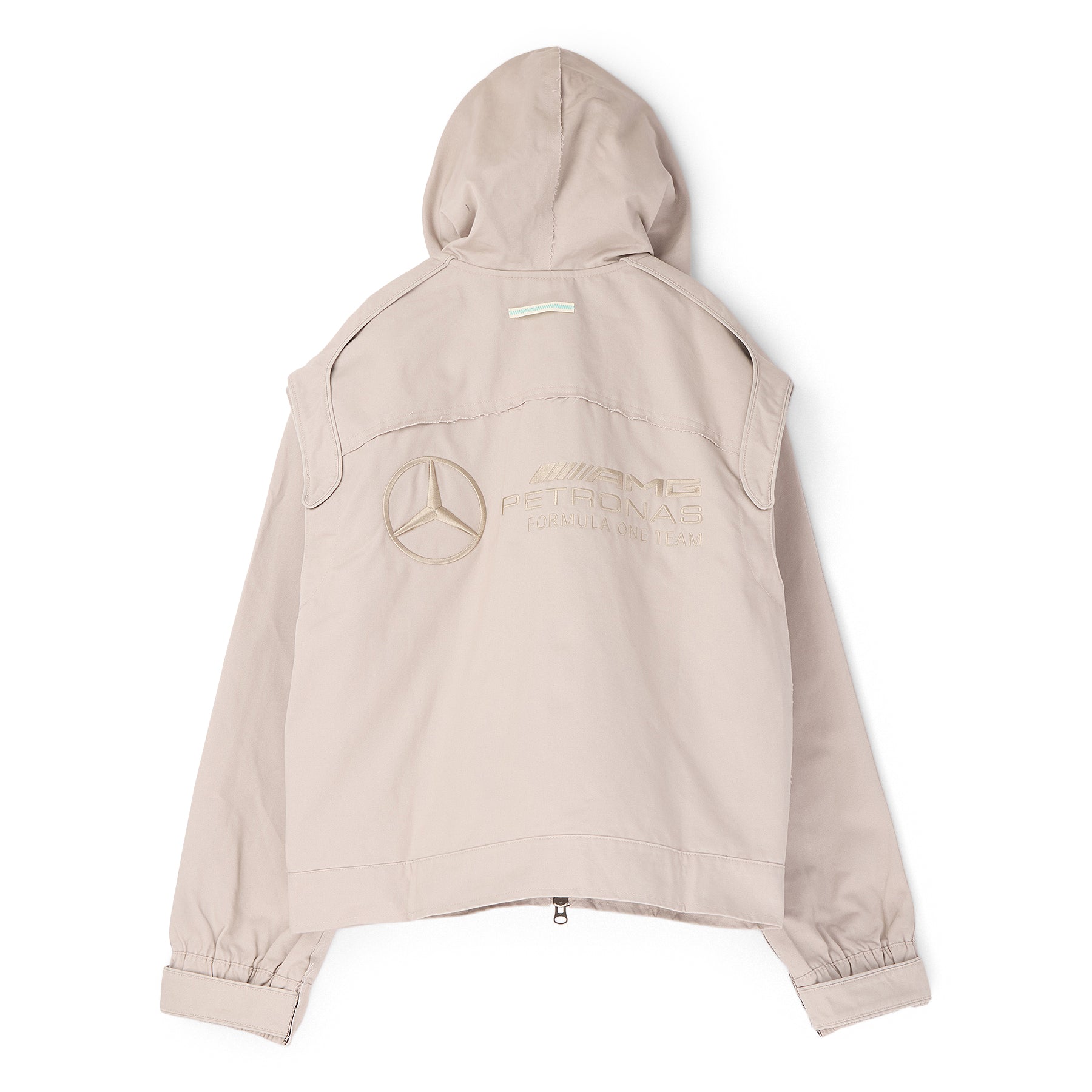 adidas x Bad Bunny F1 Racing Zip Up Track Jacket (Clear Granite)