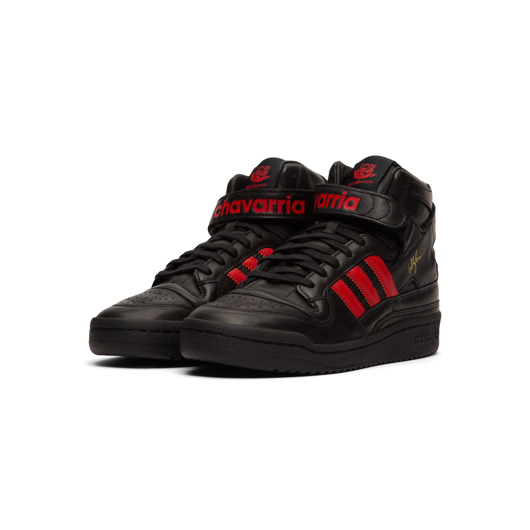 adidas x Willy Chavarria Forum 84 Hi (Core Black/Red) – CNCPTS