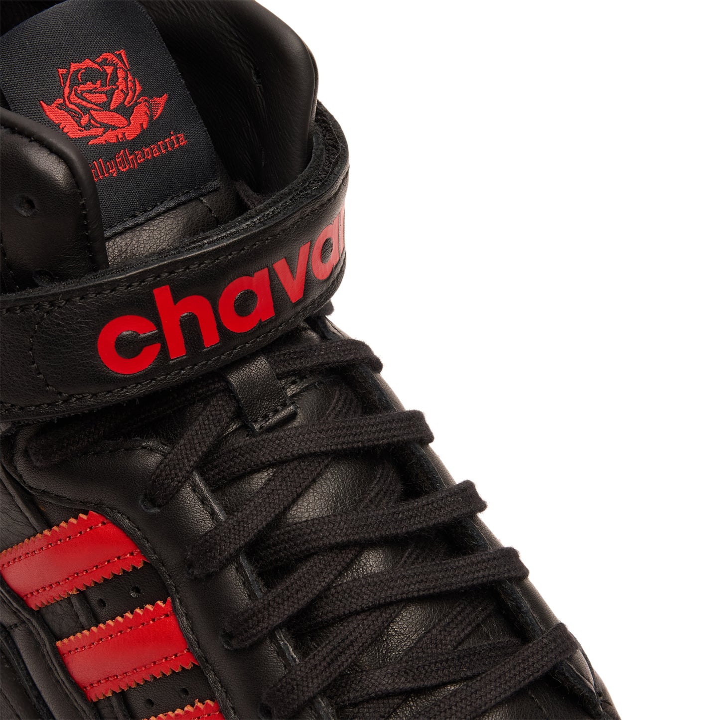 adidas x Willy Chavarria Forum 84 Hi (Core Black/Red)