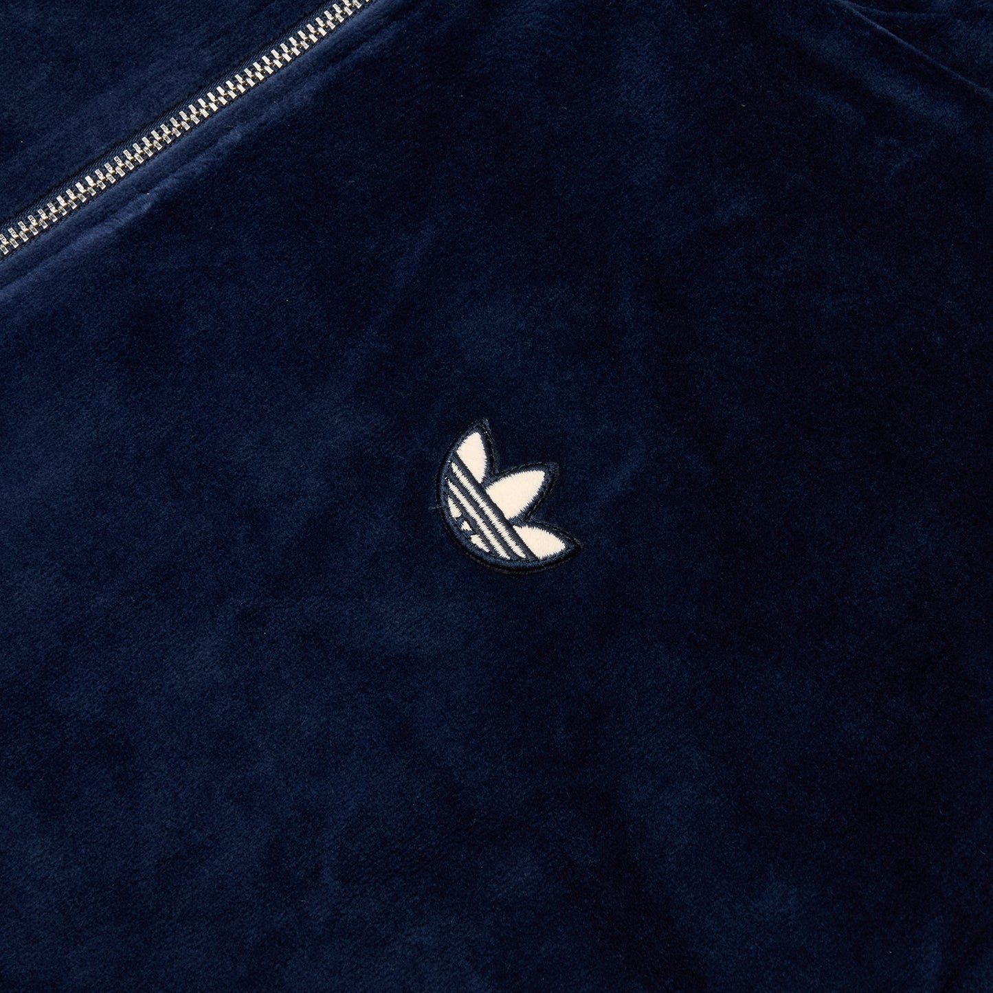 adidas x Wales Bonner Velour Track Jacket  (Collegiate Navy)
