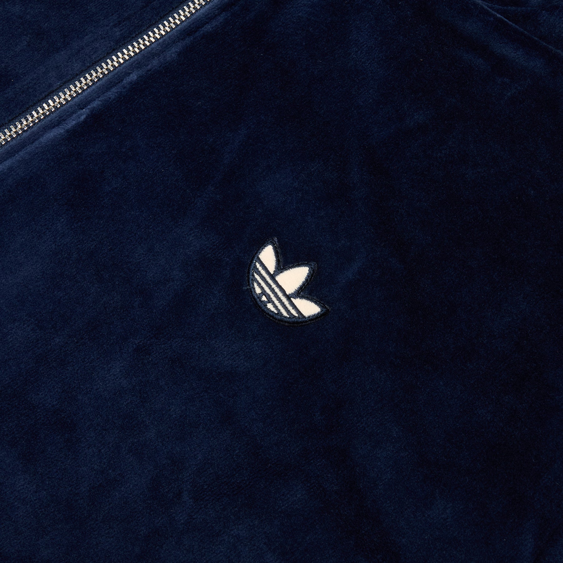 adidas x Wales Bonner Velour Track Jacket  (Collegiate Navy)