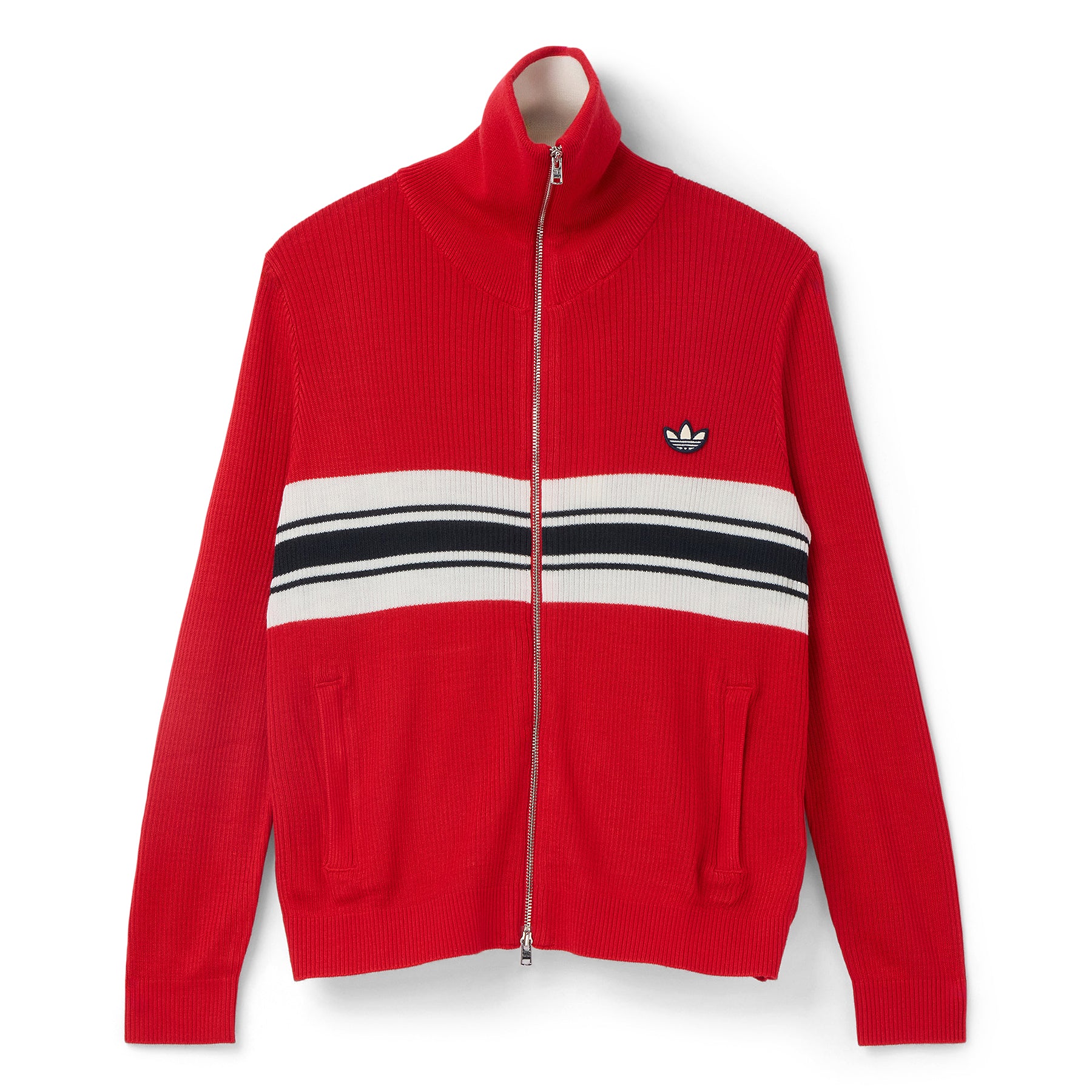 adidas x Wales Bonner Knit Track Top (Better Scarlet)