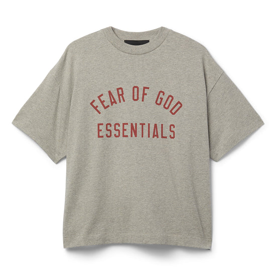 Fear of God Essentials Jersey Crewneck Tee (Dark Heather)