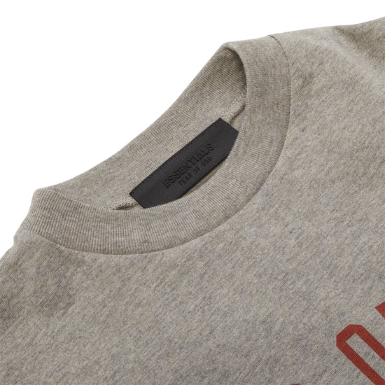Fear of God Essentials Jersey Crewneck Tee (Dark Heather)