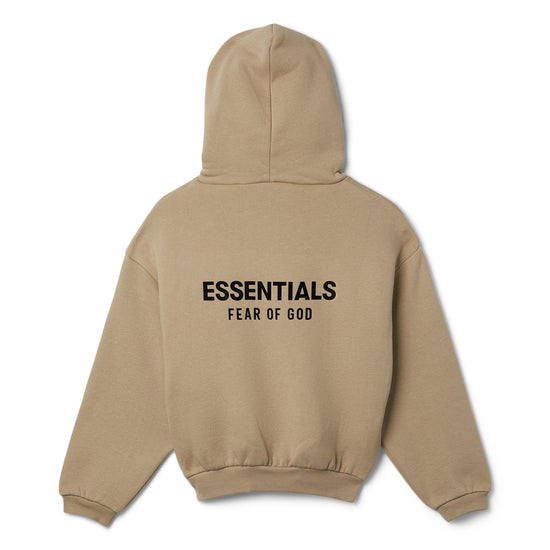 Fear of God Essentials Kids Fleece Hoodie (Desert Sand)