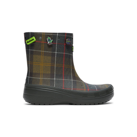Barbour x Crocs Classic Boot (Green)
