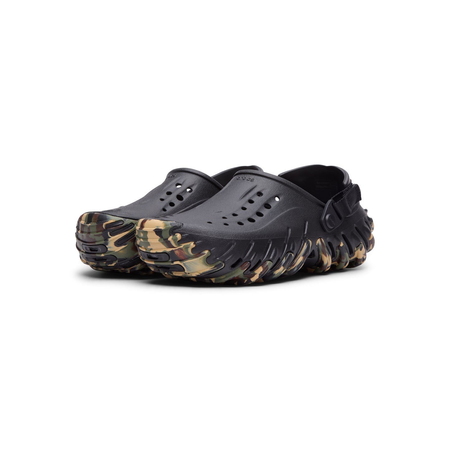 Crocs Echo Camo RO Clog (Black/Multi)