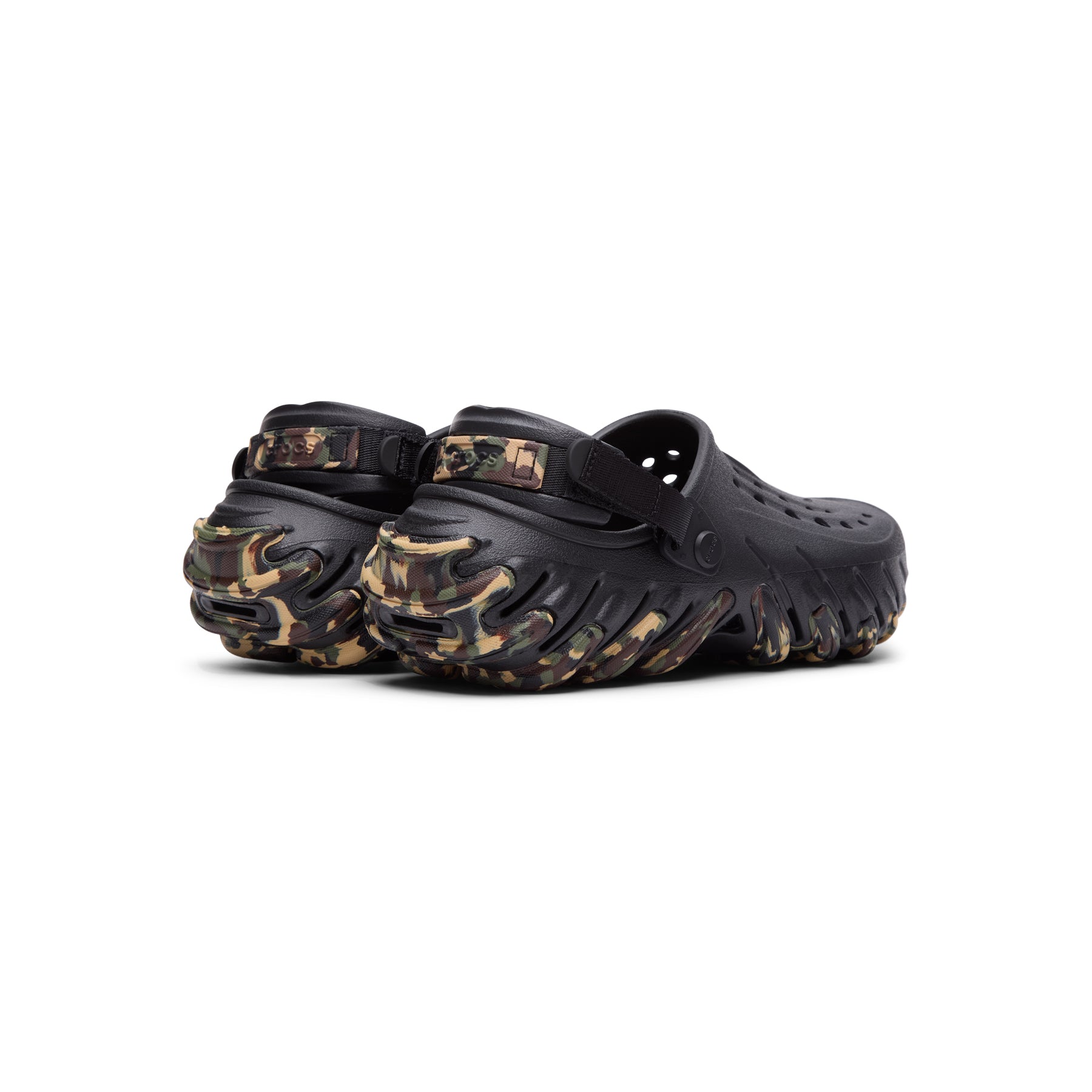 Crocs Echo Camo RO Clog (Black/Multi)