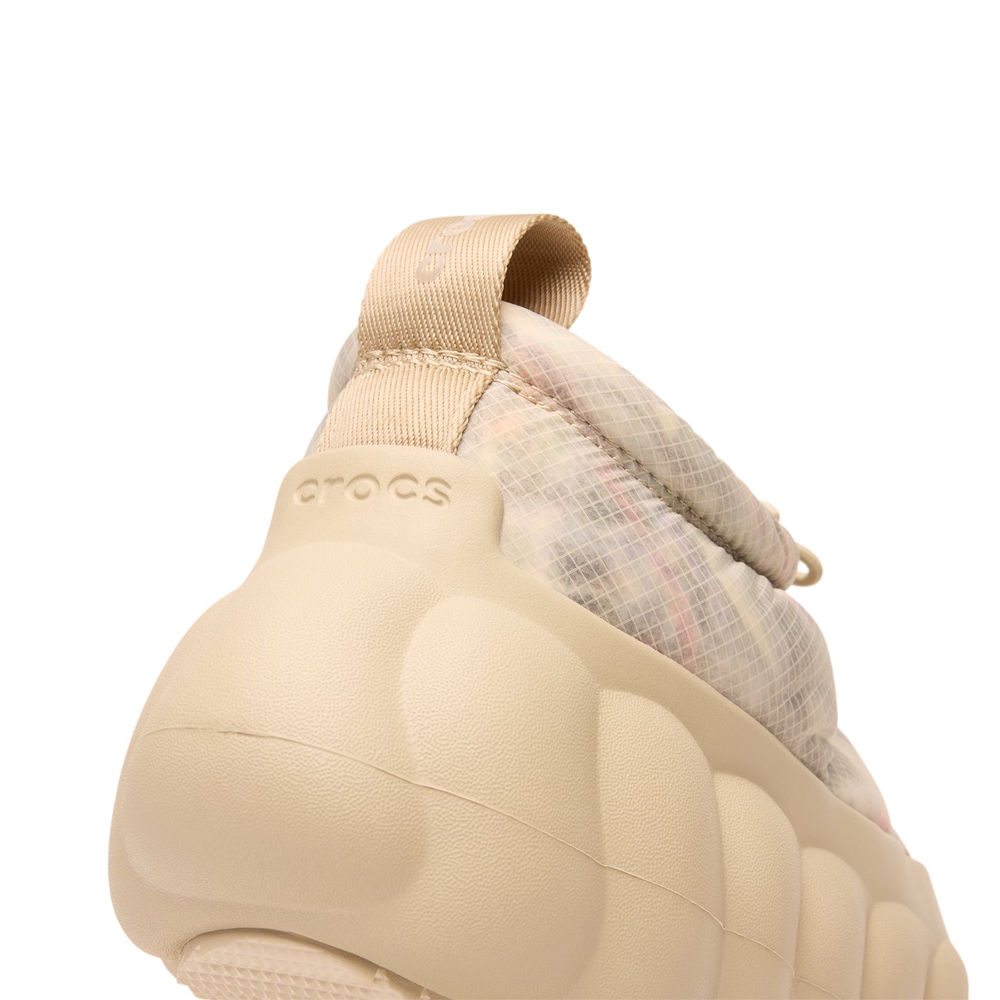 Crocs Overpuff Translucent Ripstop Shorty (White)