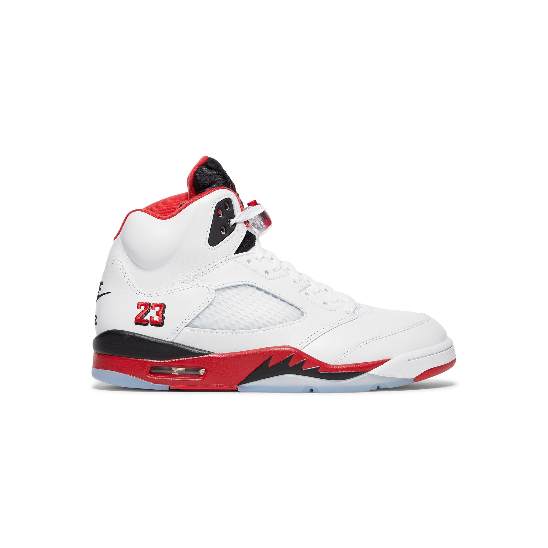 Nike Air Jordan 5 Retro OG (White/Fire red/Black)