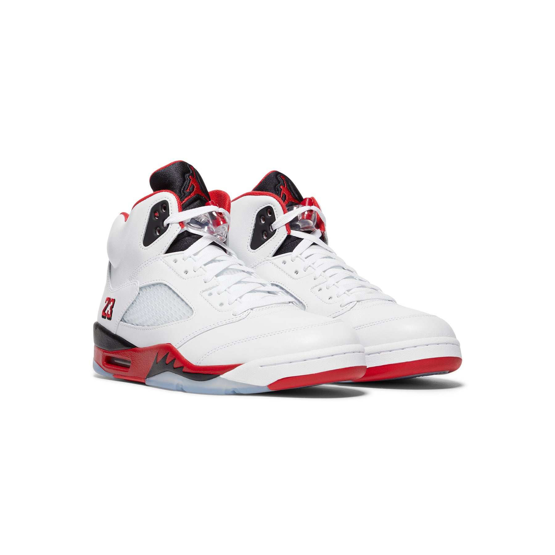Nike Air Jordan 5 Retro OG (White/Fire red/Black)