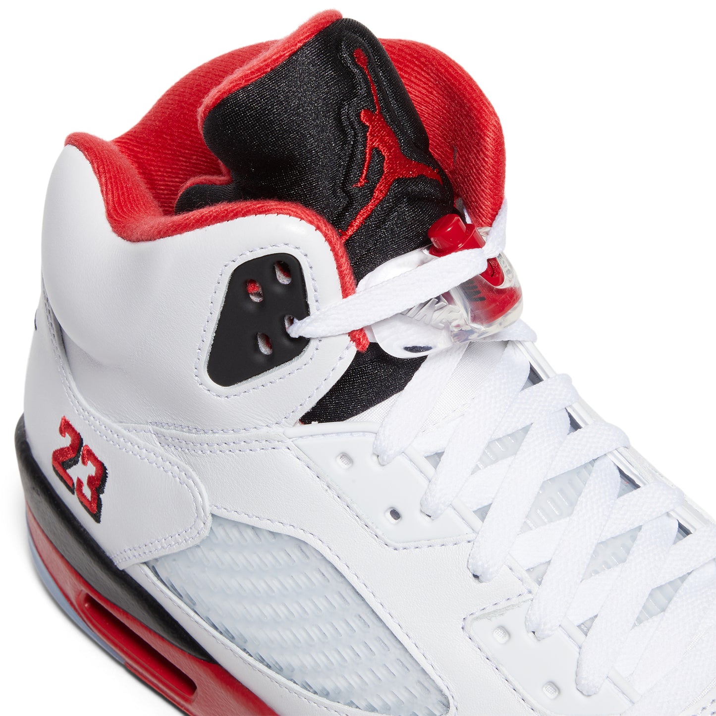 Nike Air Jordan 5 Retro OG (White/Fire Red/Black)