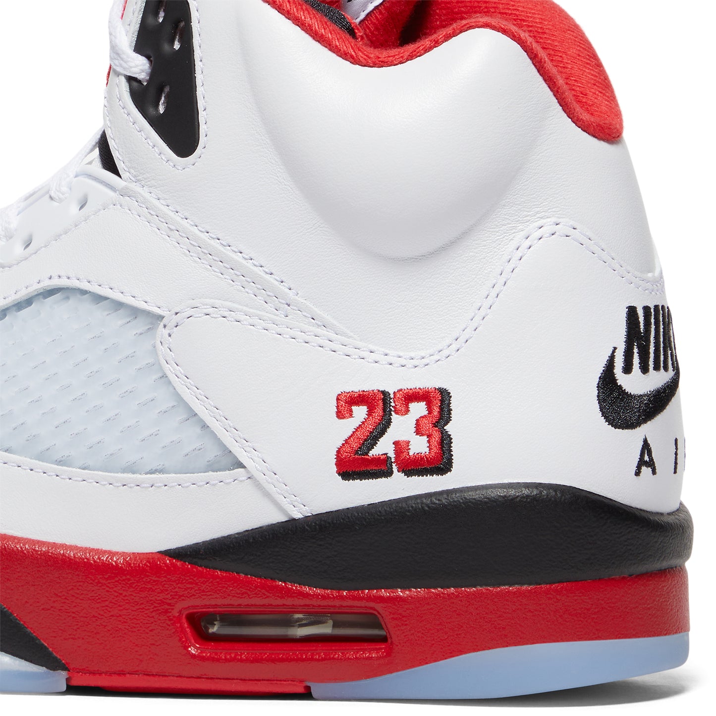 Nike Air Jordan 5 Retro OG (White/Fire Red/Black)