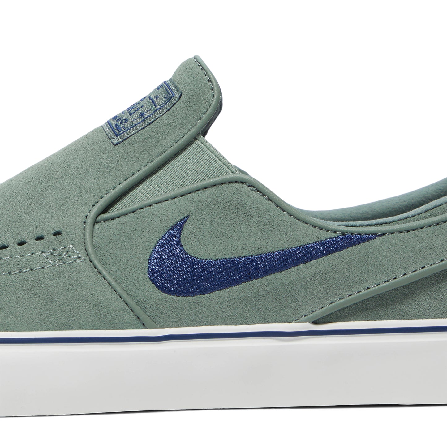 Nike SB Janoski+ Slip (Clay Green/Navy/Summit White)