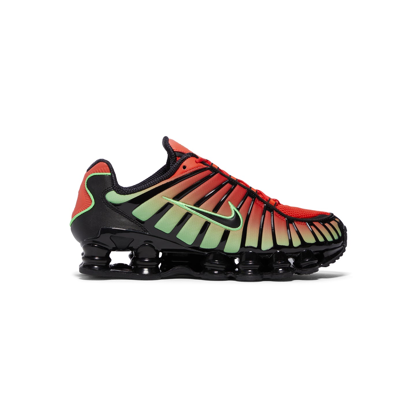 Nike Shox TL (Light Crimson/Black/Green Strike)