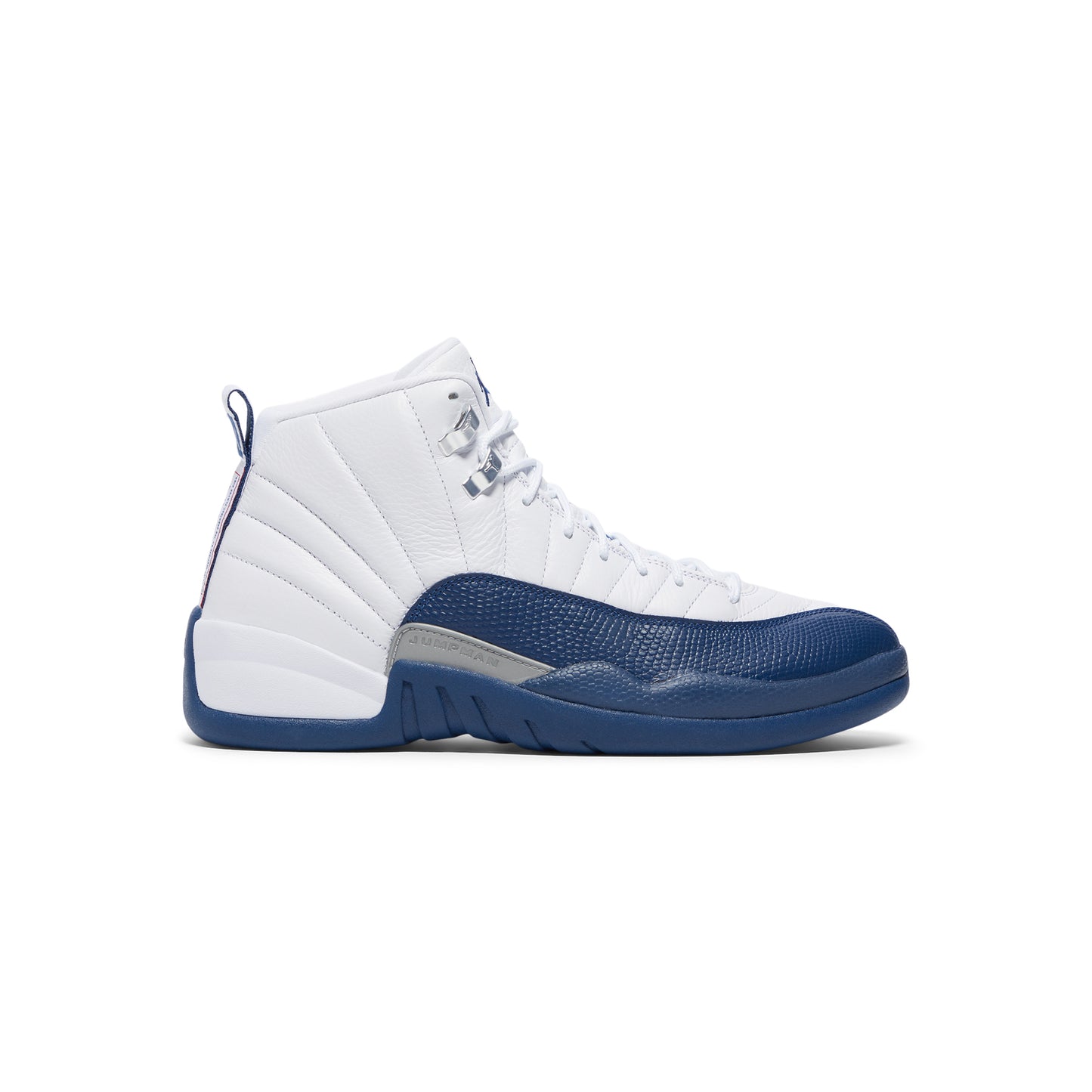 Nike Air Jordan 12 Retro (White/French Blue/Metallic Silver)