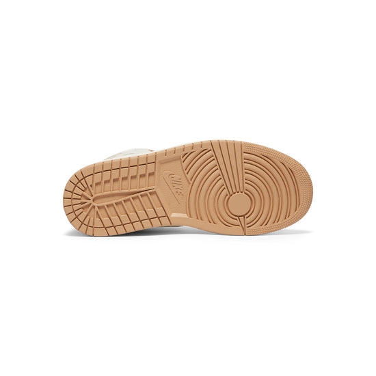 Air Jordan 1 Mid Womens (Pale Ivory/Light Orewoood Brown/Hemp/Sail)