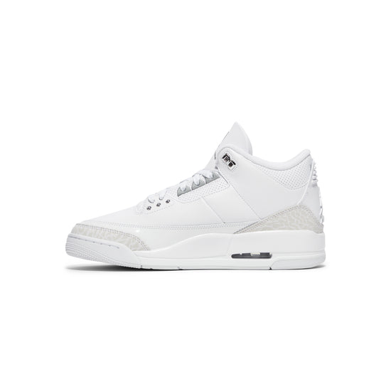 Air Jordan 3 Retro (White/Metallic Silver)