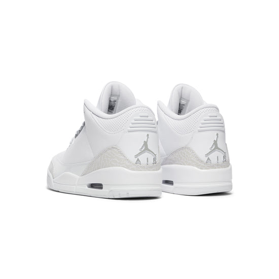 Air Jordan 3 Retro (White/Metallic Silver)