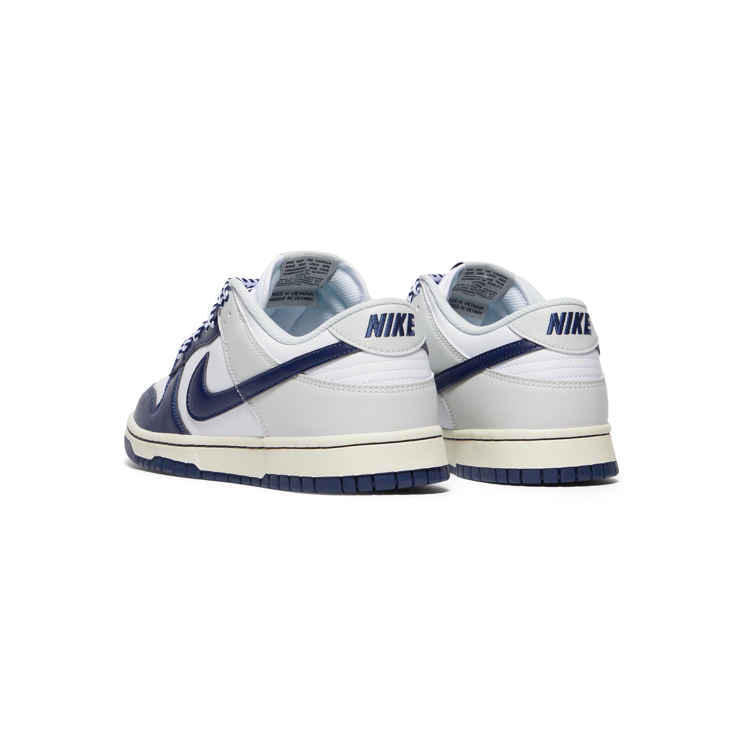 Nike Dunk Low Retro (White/Midnight Navy/Photon Dust)