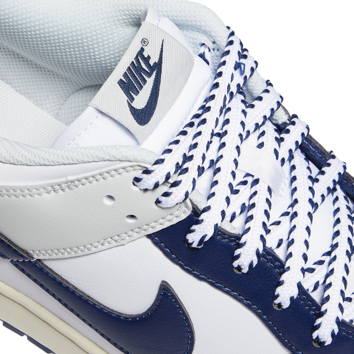 Nike Dunk Low Retro (White/Midnight Navy/Photon Dust)