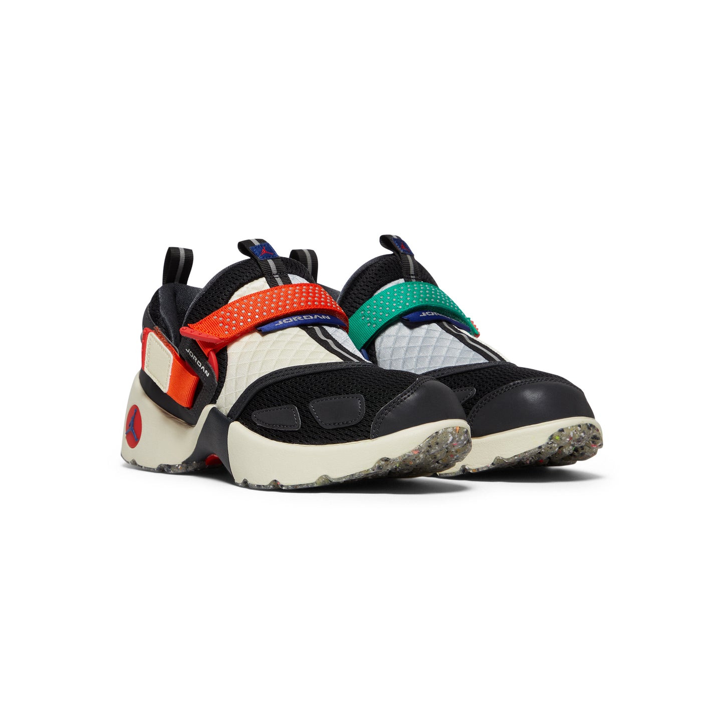 Nike Womens Jordan Trunner LX RA (Black/White/Coconut Milk/Orange Blaze)