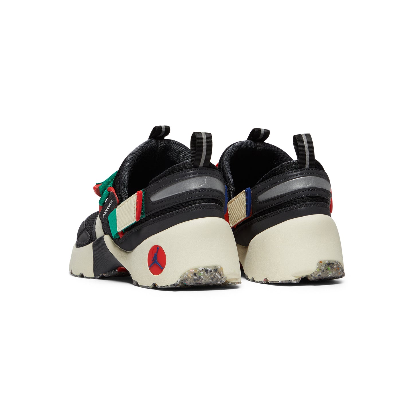 Nike Womens Jordan Trunner LX RA (Black/White/Coconut Milk/Orange Blaze)